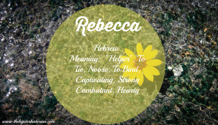 Meaning of Rebecca
