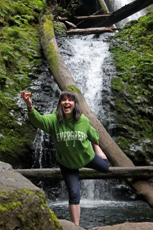 Playing in nature is my favorite thing to do